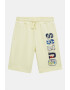 GUESS KIDS Guess Pantaloni scurti de bumbac cu logo brodat - Pled.ro