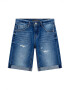 GUESS KIDS Guess Pantaloni scurti din amestec de in cu aspect decolorat - Pled.ro