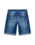 GUESS KIDS Guess Pantaloni scurti din amestec de in cu aspect decolorat - Pled.ro