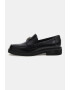 GUESS Pantofi loafer de piele cu logo - Pled.ro