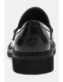 GUESS Pantofi loafer de piele cu logo - Pled.ro