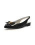 GUESS Pantofi slingback de piele cu funda - Pled.ro