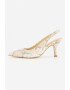 Guess Pantofi slingback de piele cu toc inalt - Pled.ro