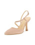 GUESS Pantofi stiletto de piele intoarsa cu varf ascutit - Pled.ro