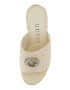 GUESS Papuci wedge cu toc si aplicatie logo metalica - Pled.ro