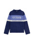 GUESS KIDS GUESS Pulover cu logo brodat si decolteu la baza gatului - Pled.ro