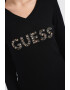 GUESS Pulover tricotat fin din amestec de viscoza - Pled.ro