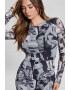 GUESS Rochie cambrata cu model foto - Pled.ro