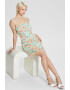 GUESS Rochie cu decolteu pe umeri si imprimeu floral - Pled.ro