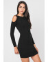 GUESS Rochie cu decupaj pe umar si aspect striat - Pled.ro