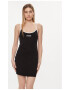 GUESS Rochie dama Negru Bumbac - Pled.ro