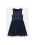 GUESS Rochie fete 372187 Bleumarin Viscoza - Pled.ro