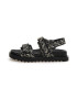 GUESS Sandale cu velcro si logo metalic - Pled.ro