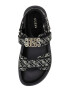 GUESS Sandale cu velcro si logo metalic - Pled.ro