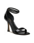 GUESS Sandale dama 302137589 Piele ecologica Negru - Pled.ro