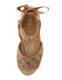 GUESS Sandale-espadrile wedge cu logo - Pled.ro