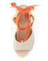 GUESS Sandale-espadrile wedge cu monograme brodate - Pled.ro