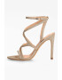 Guess Sandale stralucitoare cu toc stiletto Fennela - Pled.ro