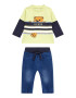 GUESS KIDS GUESS Set de bluza cu imprimeu si blugi uni - Pled.ro