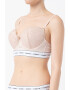 Guess Sutien balconette cu insertii de dantela - Pled.ro