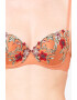 GUESS Sutien push-up cu broderii florale - Pled.ro