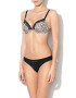 Guess Sutien push up cu insertii de dantela si animal print - Pled.ro