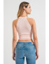 GUESS Top crop cu decupaj - Pled.ro