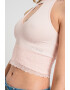 GUESS Top crop cu decupaj - Pled.ro