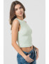 GUESS Top crop cu logo - Pled.ro