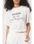 GUESS Tricou crop cu imprimeu pentru fitness - Pled.ro