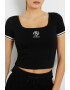 GUESS Tricou crop pentru fitness - Pled.ro