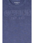 GUESS Tricou cu decolteu la baza gatului si logo - Pled.ro