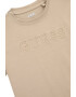 GUESS KIDS GUESS Tricou cu decolteu la baza gatului si logo in relief - Pled.ro