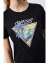 GUESS Tricou cu imprimeu logo - Pled.ro