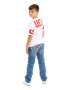 GUESS KIDS GUESS Tricou cu imprimeu logo pe partea din spate - Pled.ro