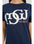 GUESS Tricou cu imprimeu logo pentru fitness - Pled.ro