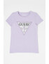 GUESS Tricou cu imprimeu logo si strasuri - Pled.ro