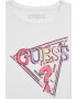 GUESS KIDS Tricou cu logo si decolteu la baza gatului - Pled.ro