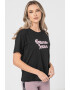 GUESS Tricou cu maneci cazute si logo brodat - Pled.ro