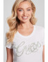 GUESS Tricou cu margele - Pled.ro