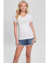 GUESS Tricou cu margele - Pled.ro