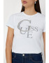 GUESS Tricou cu strasuri - Pled.ro