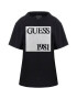 GUESS Tricou de bumbac cu decolteu la baza gatului - Pled.ro