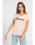 GUESS Tricou din amestec de bumbac decorat cu imprimeu logo - Pled.ro