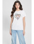 GUESS Tricou din amestec de modal cu imprimeu logo - Pled.ro