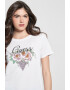 GUESS Tricou din amestec de modal cu imprimeu logo - Pled.ro