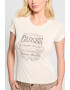 GUESS Tricou din amestec de modal cu imprimeu logo - Pled.ro