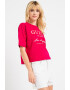 GUESS Tricou lejer cu imprimeu logo pentru fitness - Pled.ro