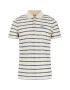 GUESS Tricou polo din amestec de in cu model in dungi - Pled.ro