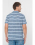 GUESS Tricou polo din bumbac cu model in dungi - Pled.ro